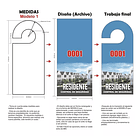 Marbetes para Auto, Corbatines, Colgantes, Ganchos 2