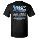 Camiseta De La Iconica Personaje Sally Playera Cars de Disney Pixar  1