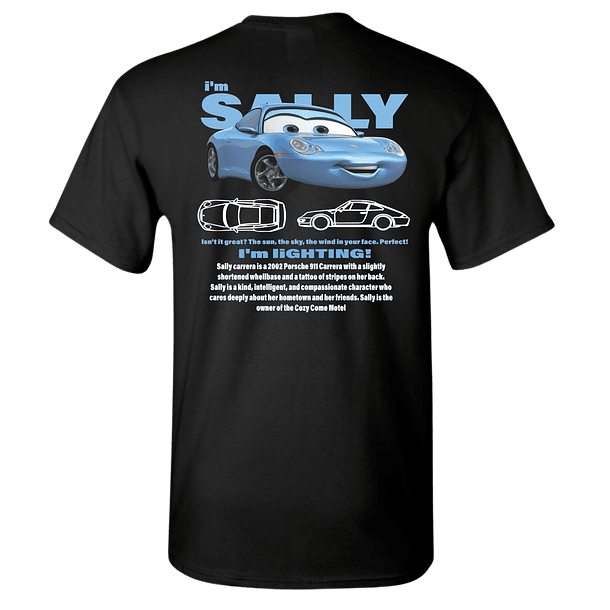 Camiseta De La Iconica Personaje Sally Playera Cars de Disney Pixar  1