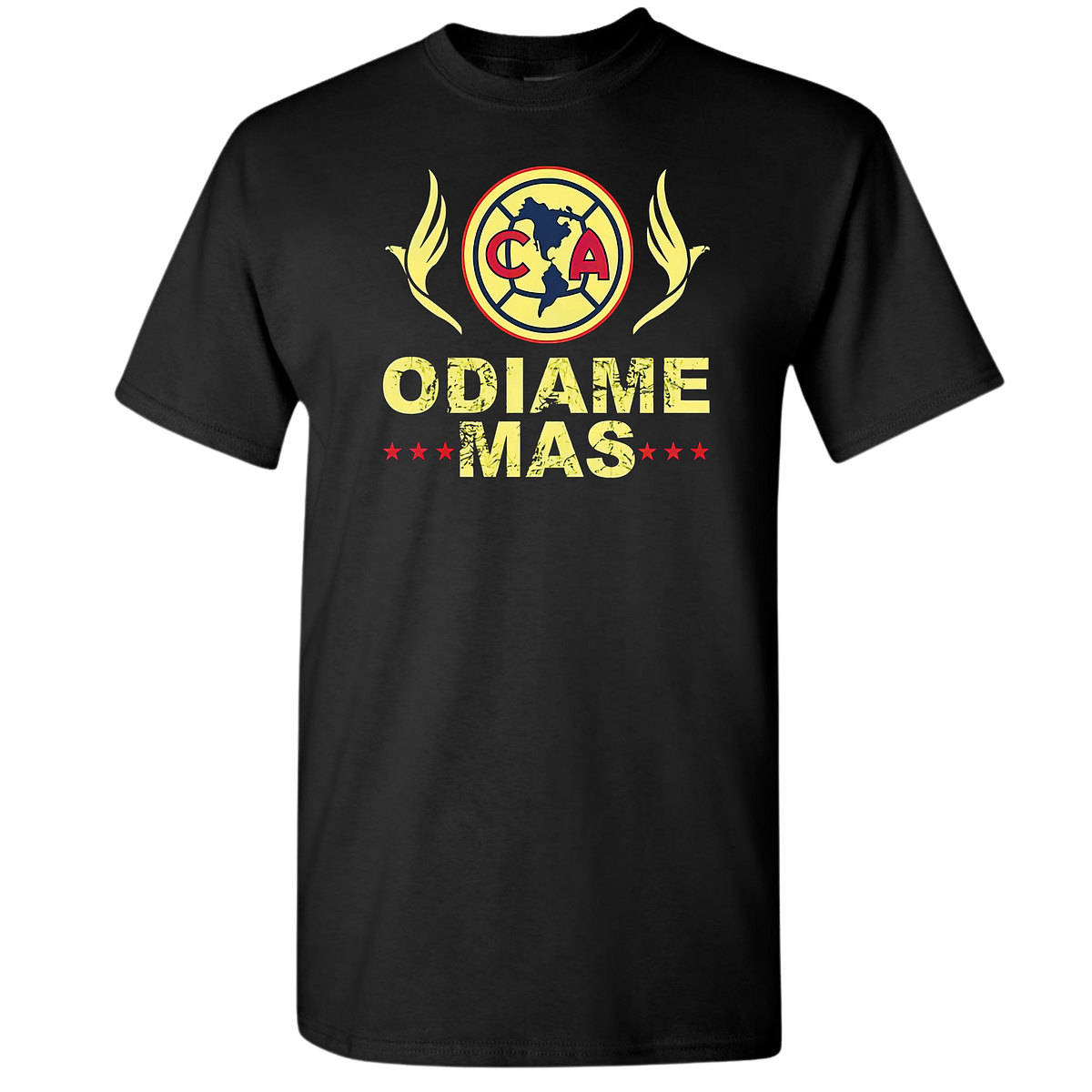 Playera De Ódiame Mas Futbol Camiseta De America Campeon