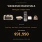 PACK Weekend Essentials - Miniatura 1