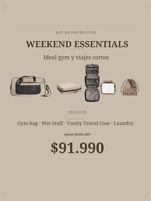 PACK Weekend Essentials