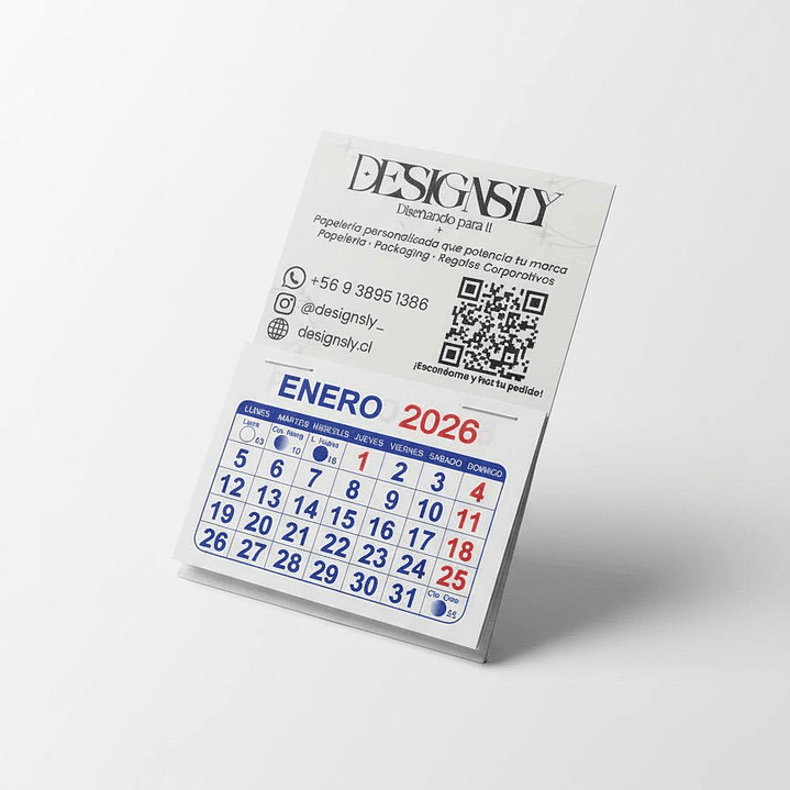 Mini calendarios imantados 1