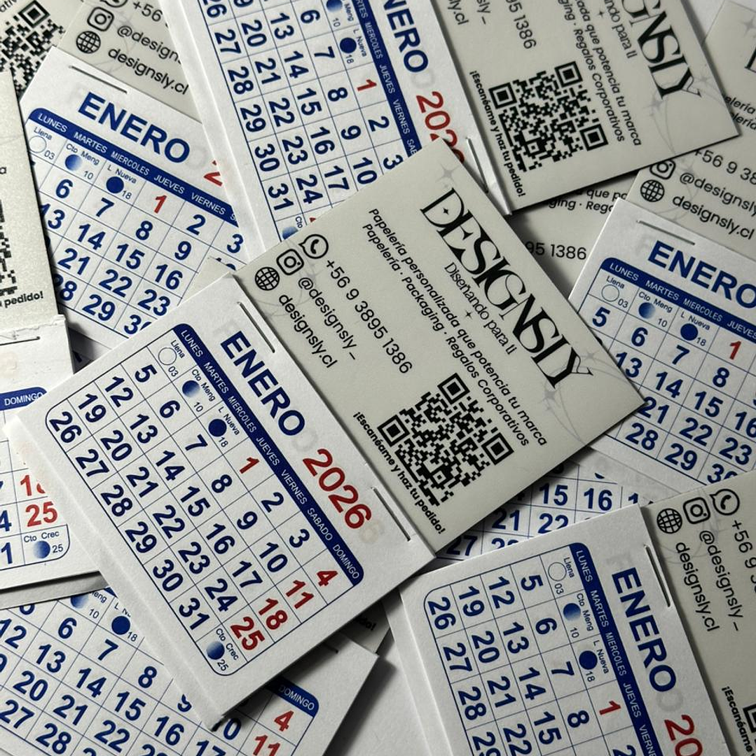 Mini calendarios imantados 2