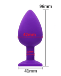 Plug de Silicona Grande 4,2 cm
