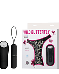 Wild Butterfly Vibrador a Distancia Incluye Tanga Calzon