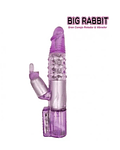Big Rabbit Vibrador y Rotador con Luces de Colores