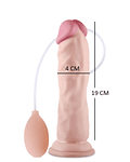 Dildo Eyaculador Cumming Softee 21,5 cm.