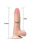 Dildo Sliding Skin 7"