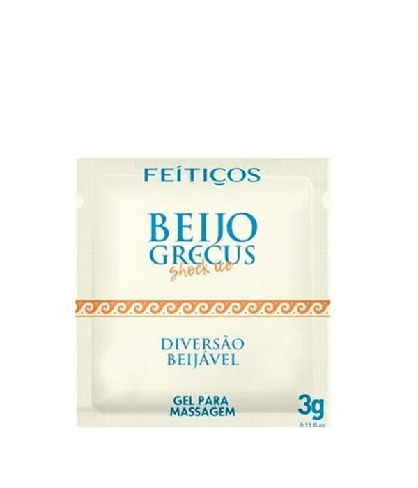 Beso Griego Shock Ice Gel Anal Besable Sachet 3 gr.