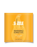 Sizzle Lips Gel Cálido para Sexo Oral Sachet 6 ml.