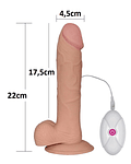 Dildo Vibrador Soft Dude 9"