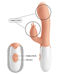 Easter Bunny Vibrador Dual De TPR