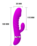 Tracy Vibrador Dual Silicona Soft