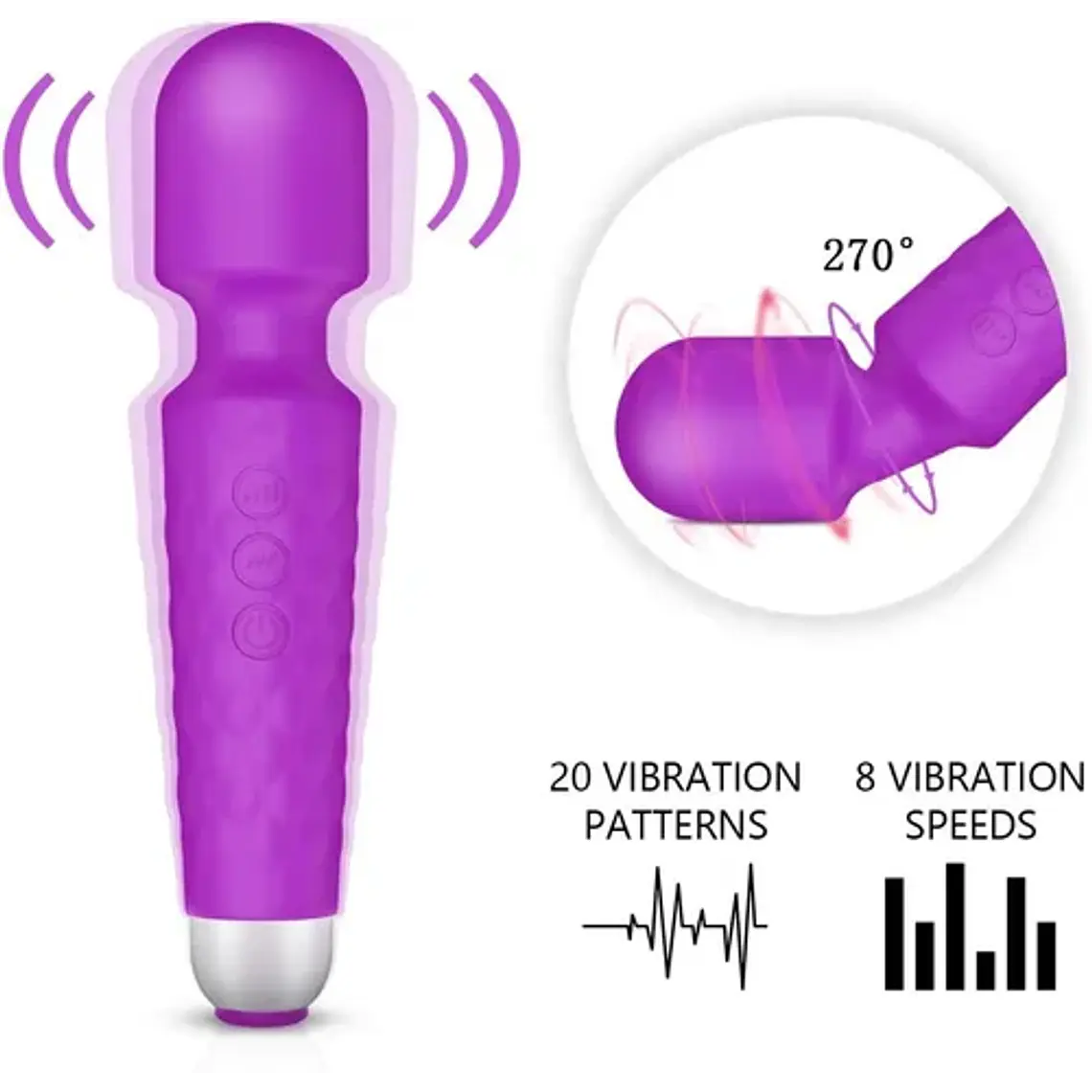 Vibrador Masajeador Leonard 2