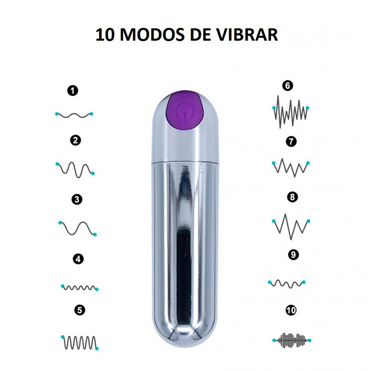 Bala Vibradora Recargable  3