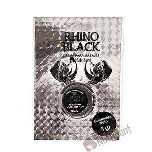 Rhino black Crema Plateado