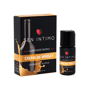 Lubricante Caliente Crema De Whisky Sen Intimo