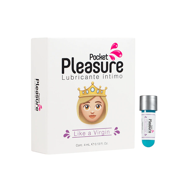 Lubricante Intimo Like Virgin Base Pocket Pleasure x4ml 1