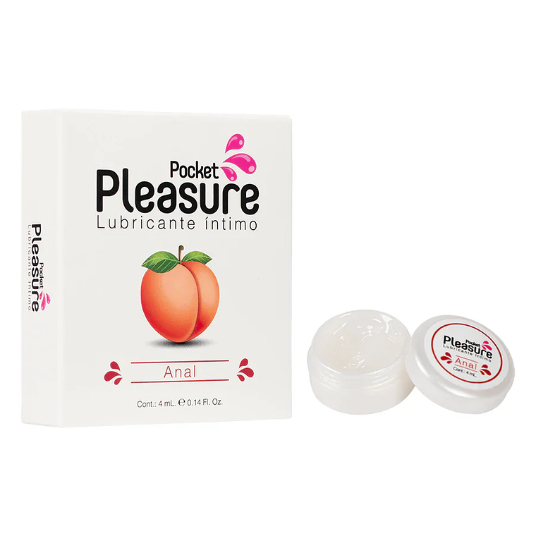 Lubricante Anal X4 ml Pleasure 1