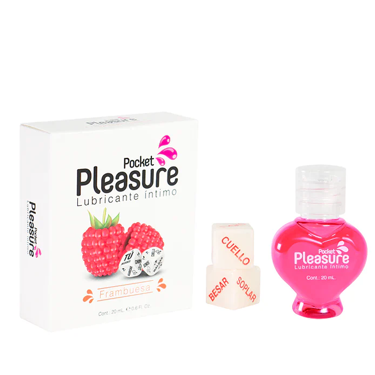 Lubricante Intimo x 20 ml Frambuesa Pocket 1