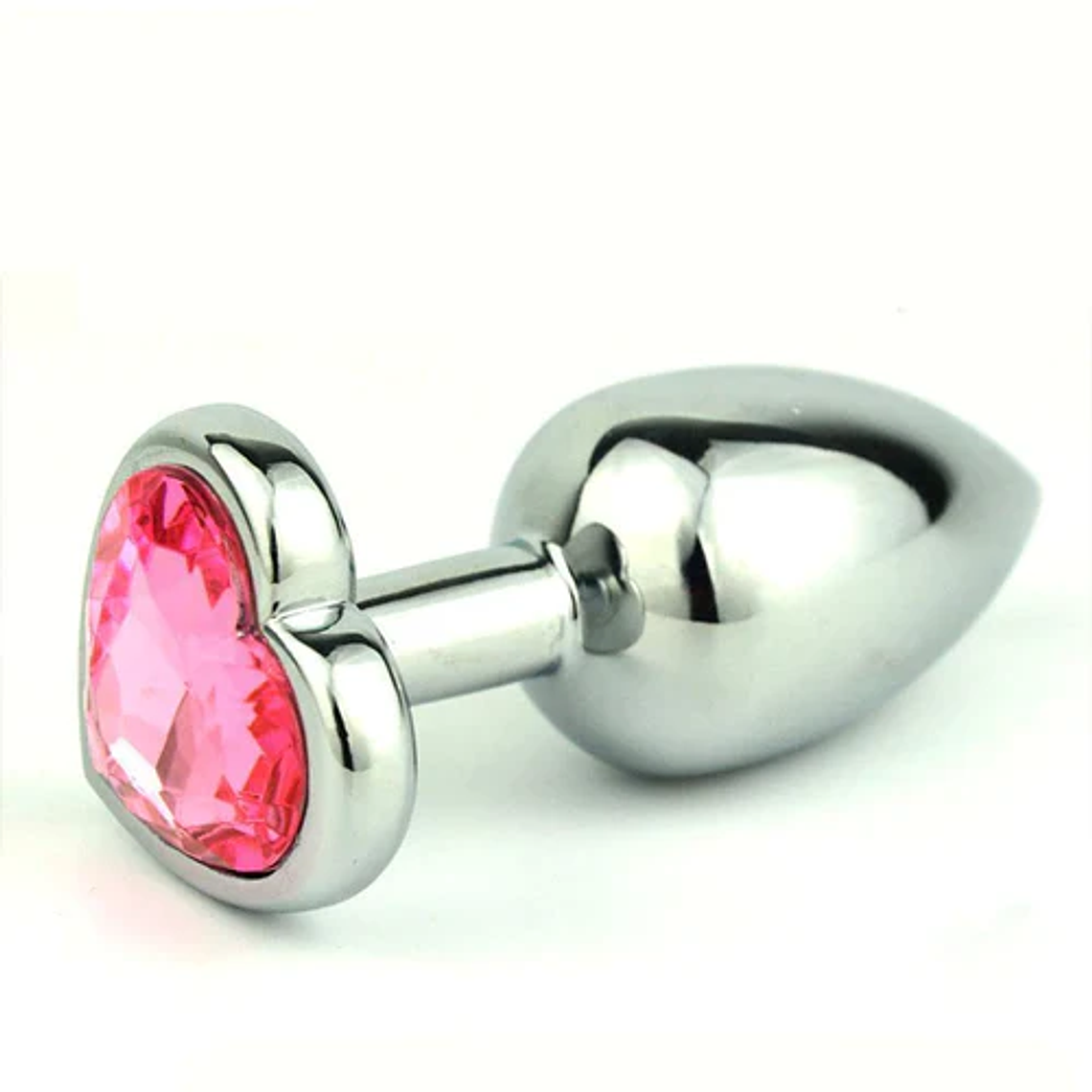 Plug Metálico Corazón Talla M  1