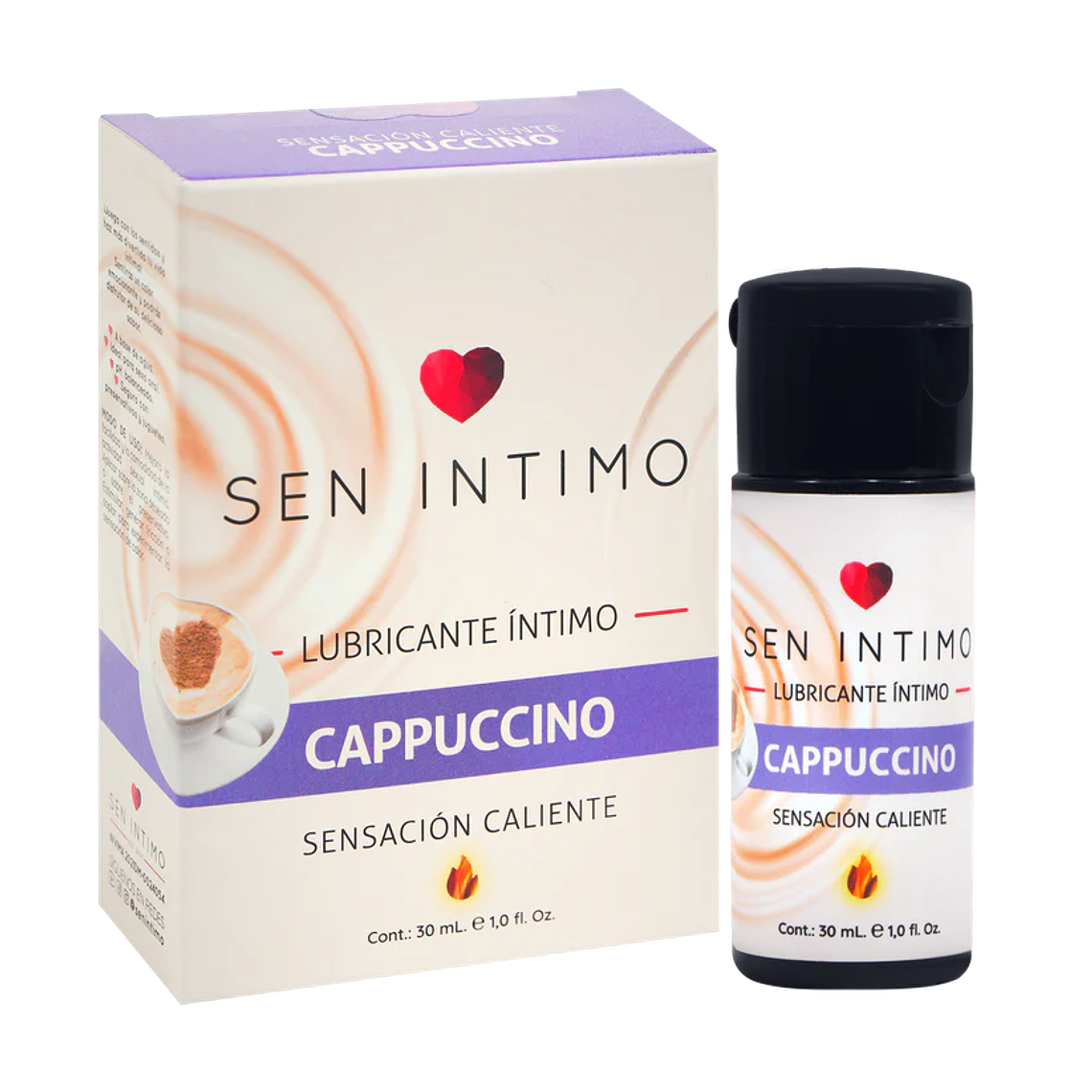Lubricante Caliente Cappuccino Sen Intimo 1