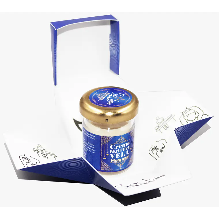 Vela Para Masajes Mora Azul x 30g  Sex Love 1