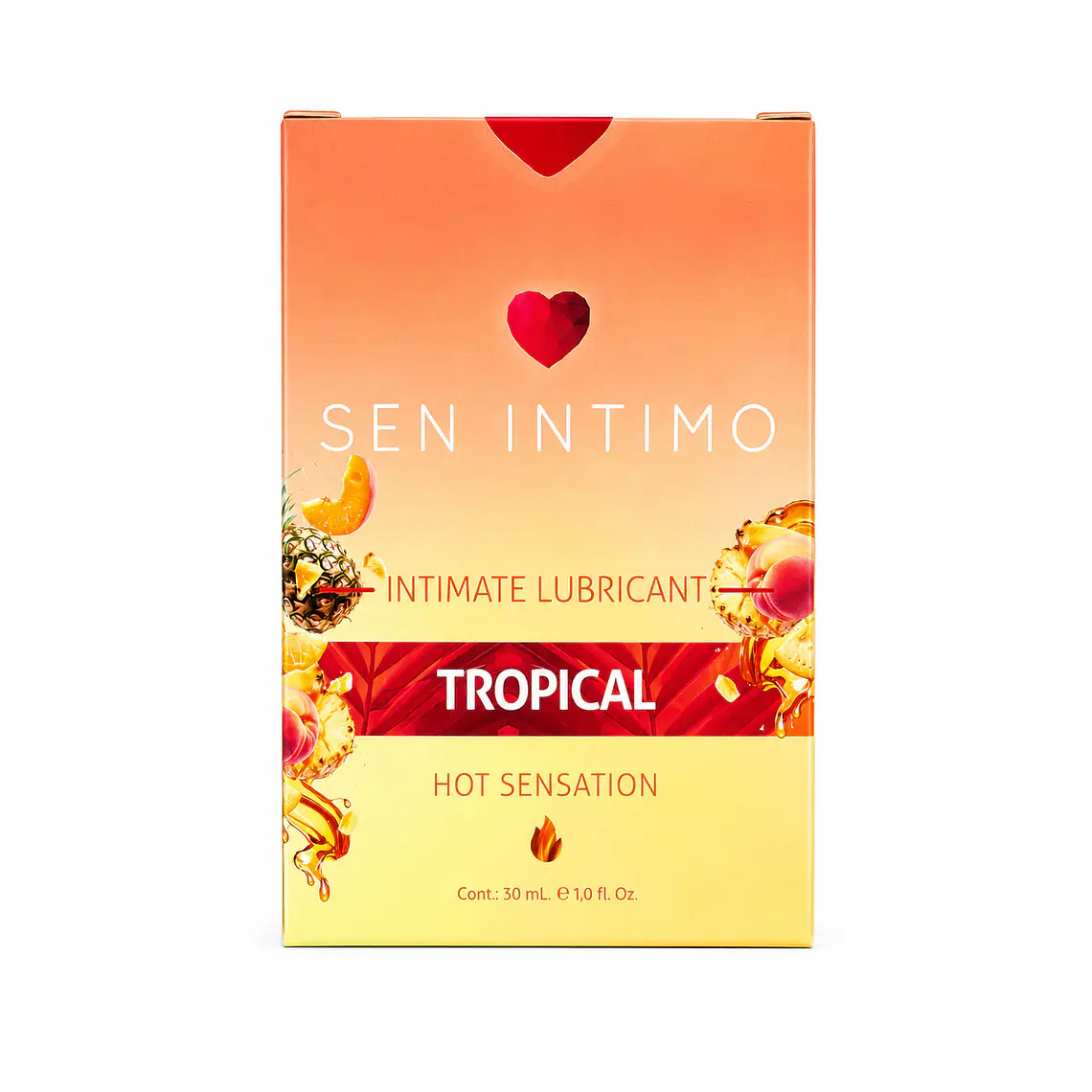 Lubricante Íntimo Caliente con Sabor Tropical 30 ml – Sen Íntimo 2