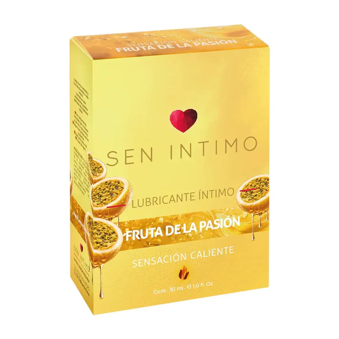 Lubricante Íntimo Caliente con Sabor a Maracuyá 30 ml – Sen Íntimo 2