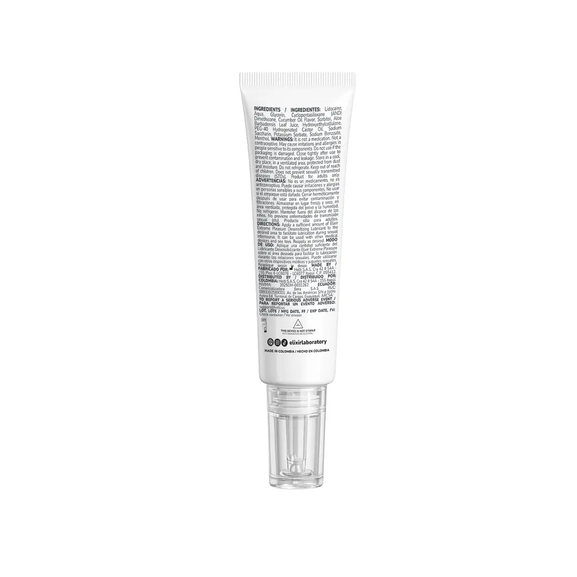 Elixir Anesty Lubricante íntimo Anal Desensibilizante 2
