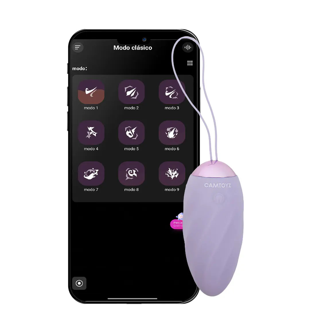 Eggy Huevo Vibrador con App Camtoyz 3
