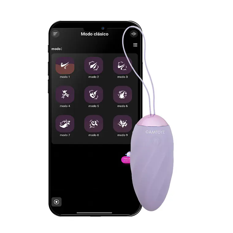 Eggy Huevo Vibrador con App Camtoyz 3