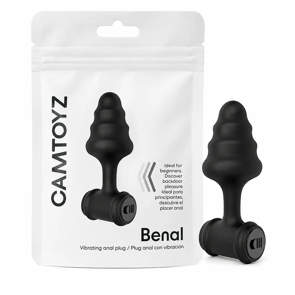 Benal Plug anal con vibración Camtoyz 1