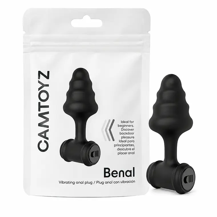 Benal Plug anal con vibración Camtoyz 1