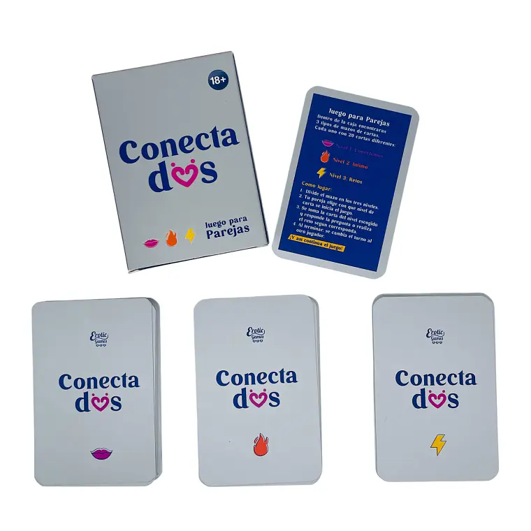  Juego de cartas para pareja Conectados 1