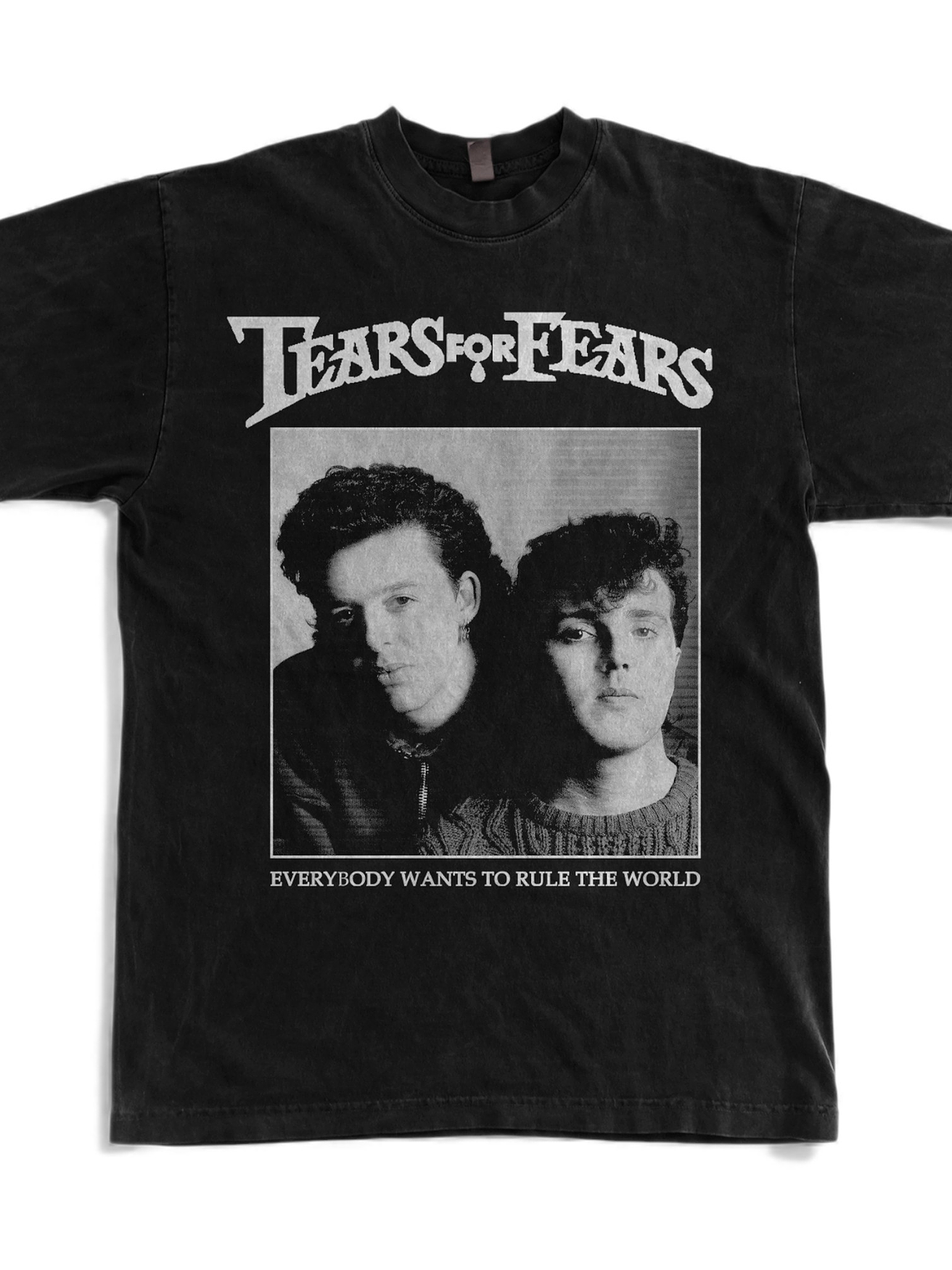 Tears For Fears - Everybody Wants To Rule The World - Polera Manga Corta 1