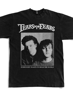 Tears For Fears - Everybody Wants To Rule The World - Polera Manga Corta