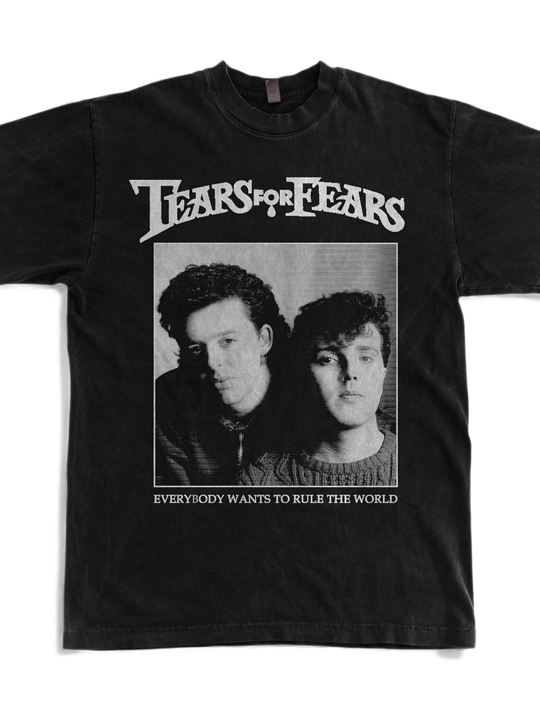 Tears For Fears - Everybody Wants To Rule The World - Polera Manga Corta 1