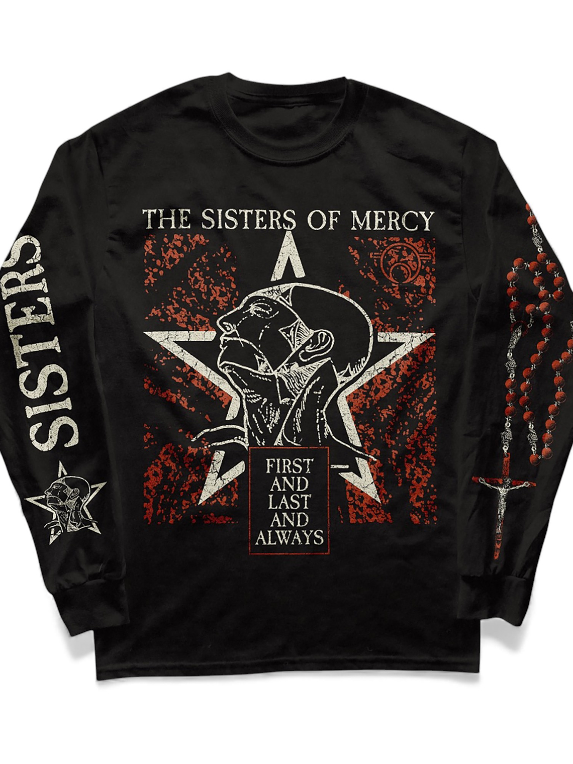 The Sisters of Mercy - First and Last Always - Polera Manga Larga 1