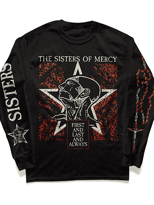 The Sisters of Mercy - First and Last Always - Polera Manga Larga
