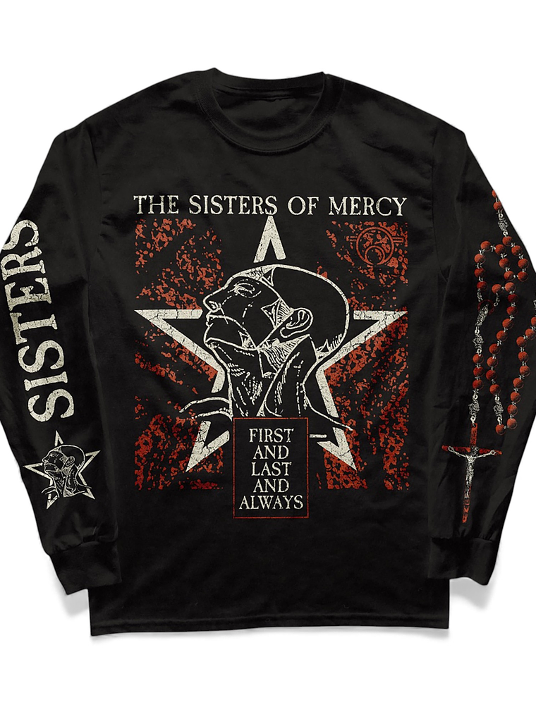 The Sisters of Mercy - First and Last Always - Polera Manga Larga 1