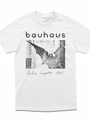 Bauhaus - Bela Lugosi's Dead - Polera Blanca