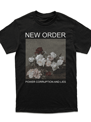 New Order - Power Corruption And Lies - Polera Manga Corta
