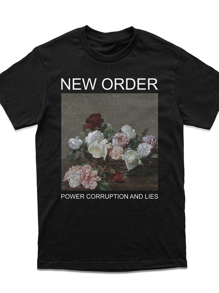 New Order - Power Corruption And Lies - Polera Manga Corta 1