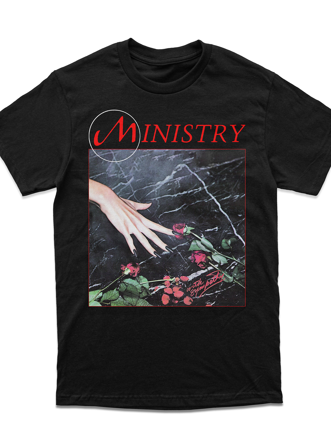 Ministry - With Sympathy - Polera Manga Corta 1