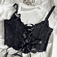 PERLA BUSTIER NEGRO - Miniatura 3