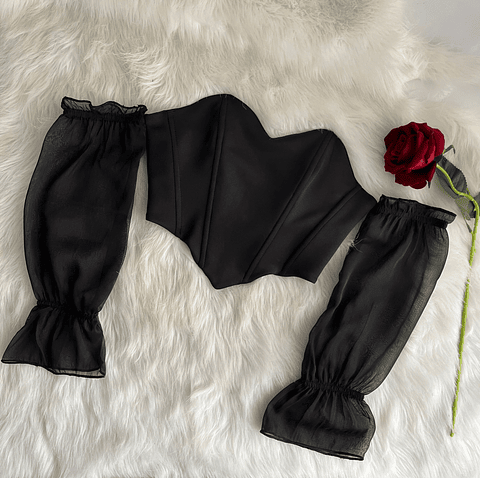 HEART BOMB SEMICORSET 