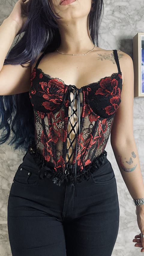 ROSS RED CORSET 