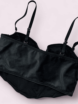 BASIC LEATHER BUSTIER